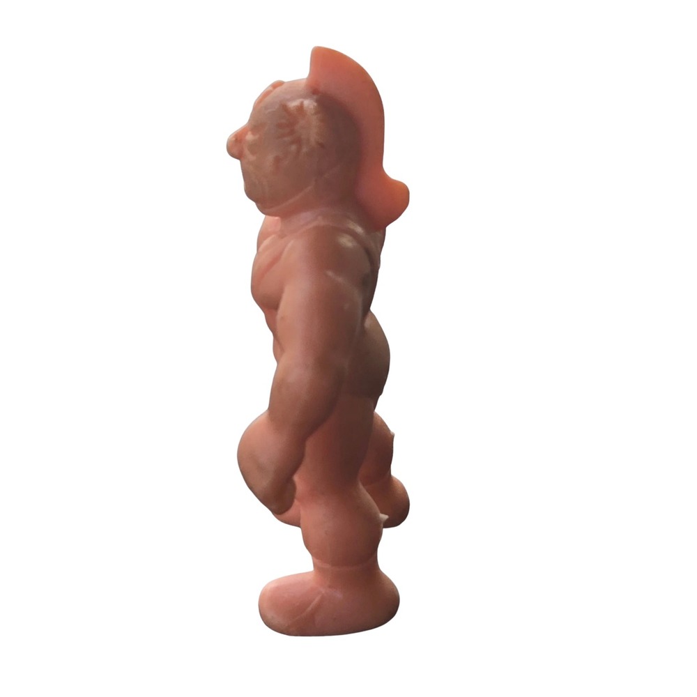 Mattel M.U.S.C.L.E. Men Kinnikuman Kinkeshi #110 Pink Rubber Figure 1980 83" - Picture 7 of 8